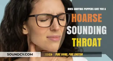 Can Sniffing Poppers Cause a Hoarse Throat? Facts and Risks