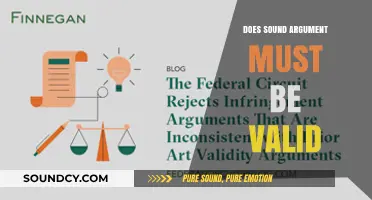 Sound Arguments: Validity or Not?