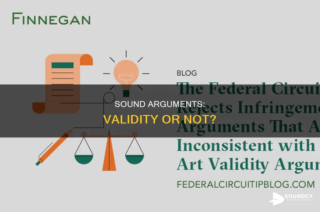 does sound argument must be valid