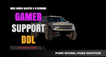Sound Blaster X-Fi Extreme Gamer: DDL Support Explained