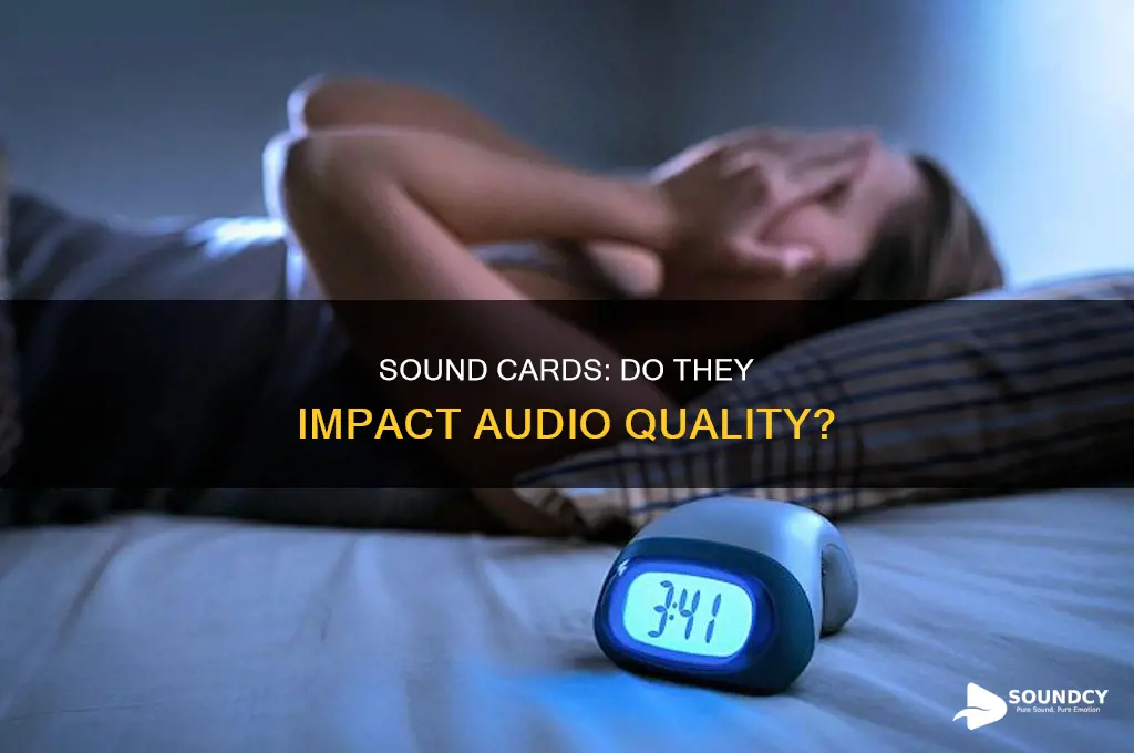 does sound card affect sound quality