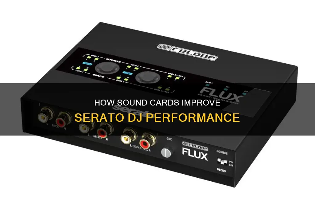 does sound card help serato dj