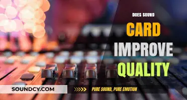 Enhancing Audio: Does a Sound Card Truly Improve Sound Quality?