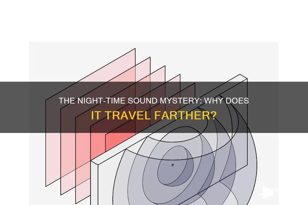 does sound carry further at night
