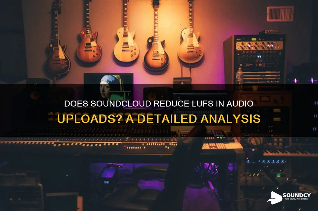 does sound cloud decrease lufs