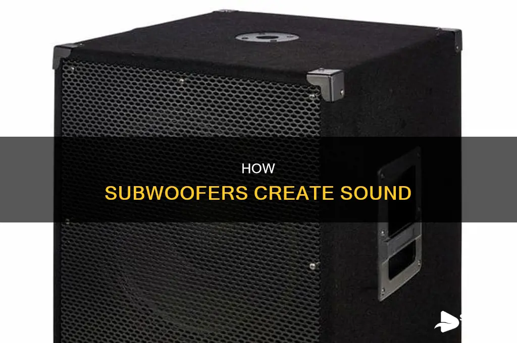 does sound come from a subwoofer