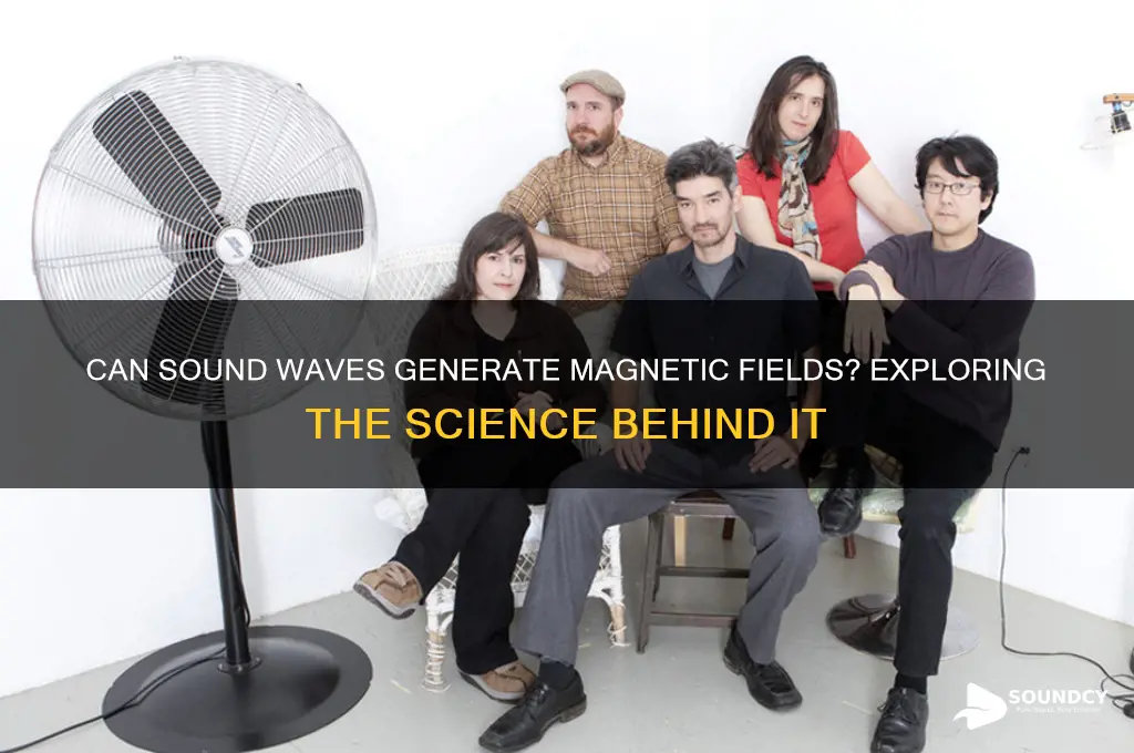does sound create magnetic fields