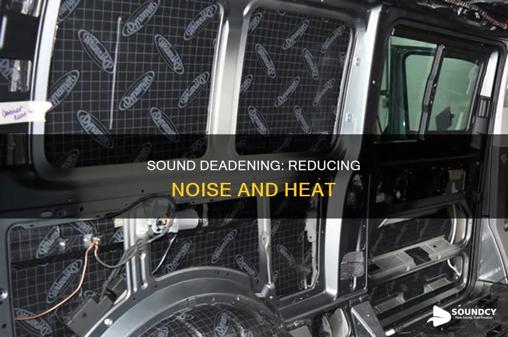 does sound deadening help with heat