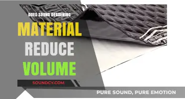 How Sound Deadening Material Affects Volume