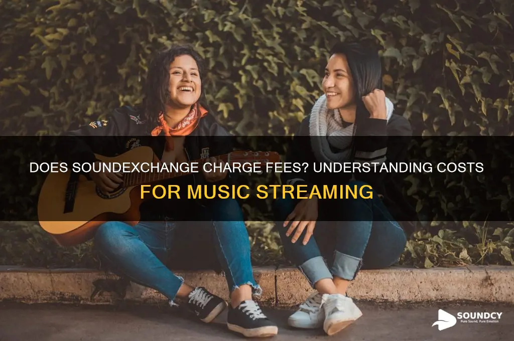 does sound exchange charge you