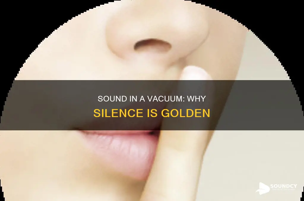 does sound exist in a vacuum