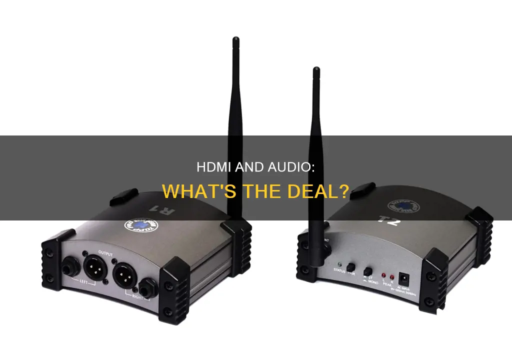 does sound go through an hdmi