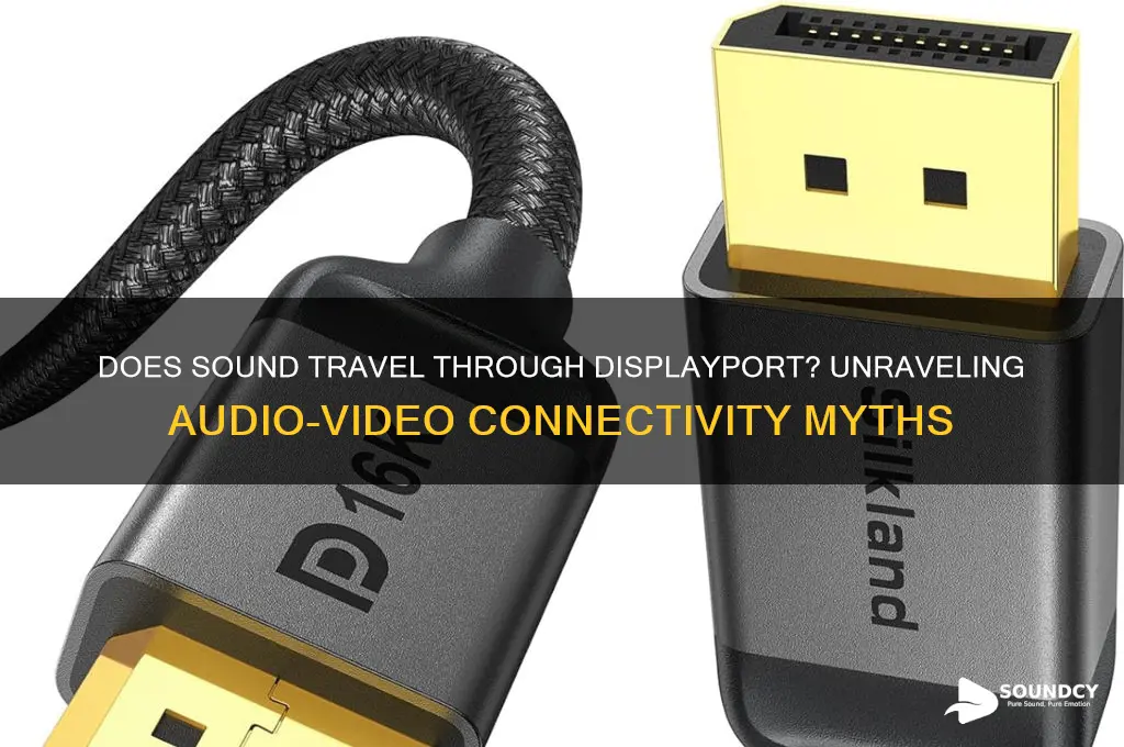 does sound go through displayport