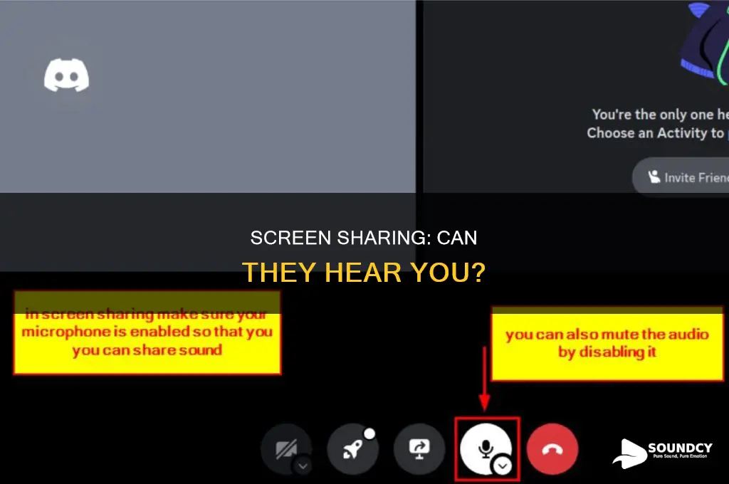 does sound go through screen share