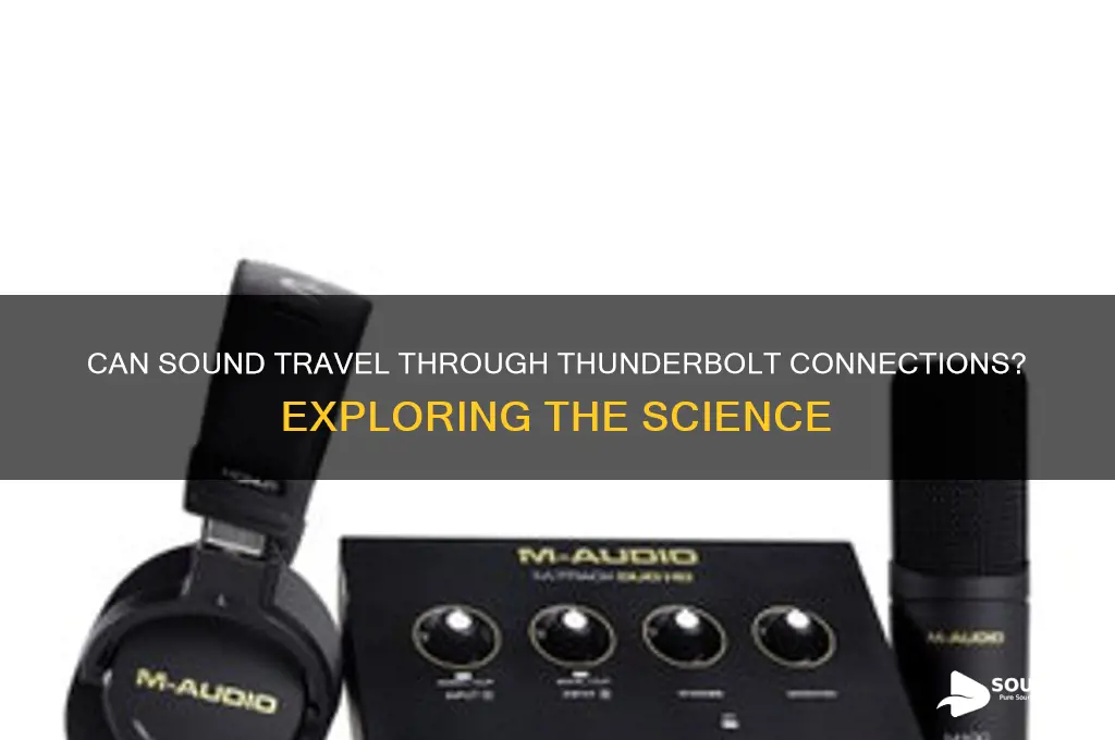 does sound go through thunderbolt