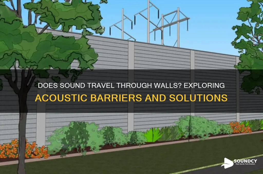does sound go through walls