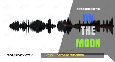 Sound on the Moon: Is it Possible?
