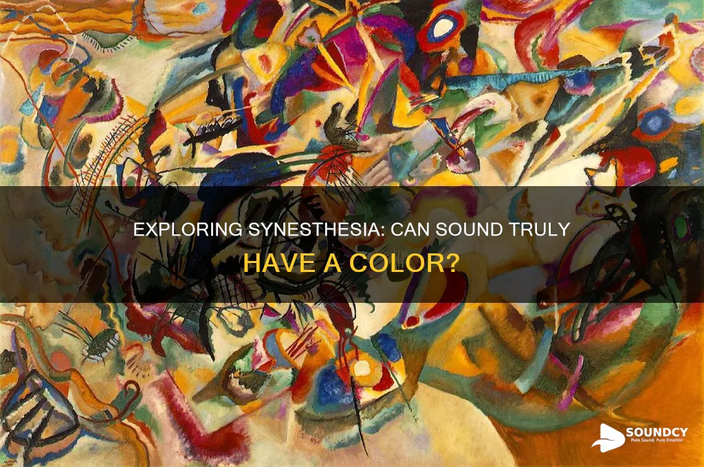 does sound have a color