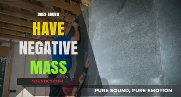 Does Sound Have Negative Mass? Exploring the Science Behind Waves