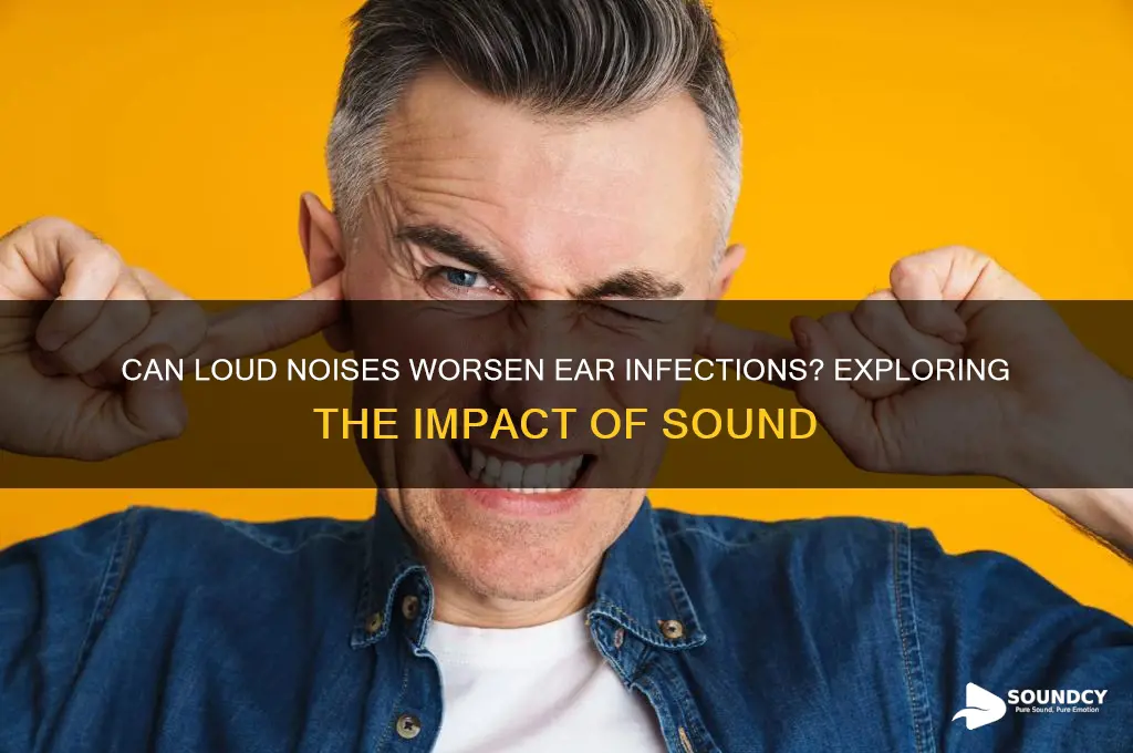does sound hurt ear infections