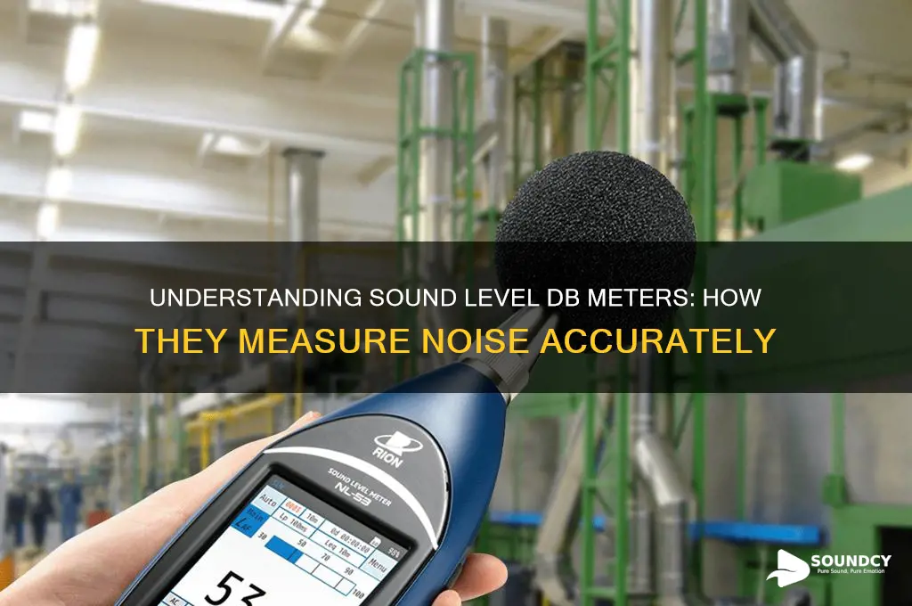 does sound level db meter