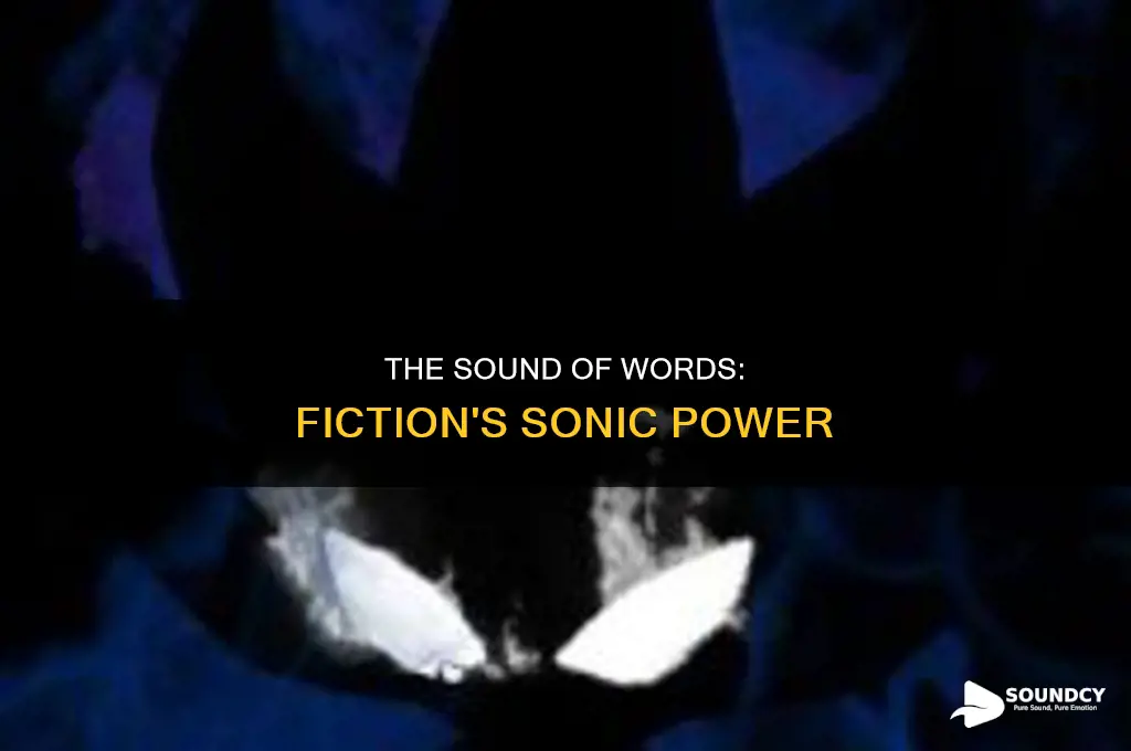 does sound matter fiction of words