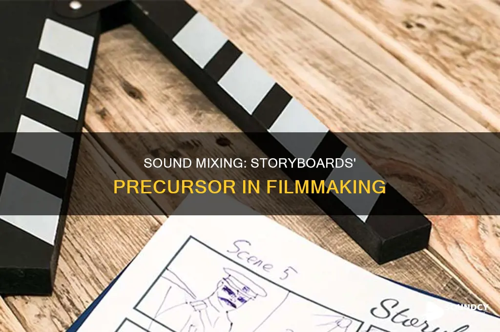 does sound mixing come before storyboards