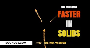 Sound Speed in Solids: Why Faster?