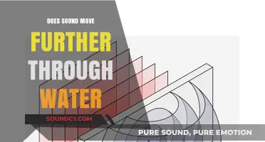 Sound Waves: Travel Farther in Water?