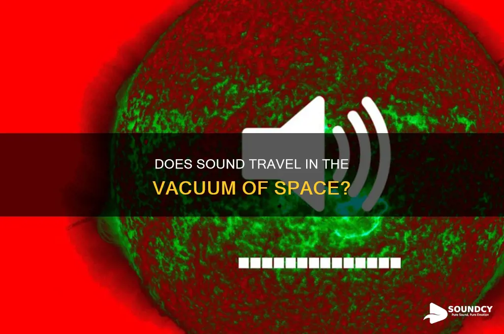 does sound move in space