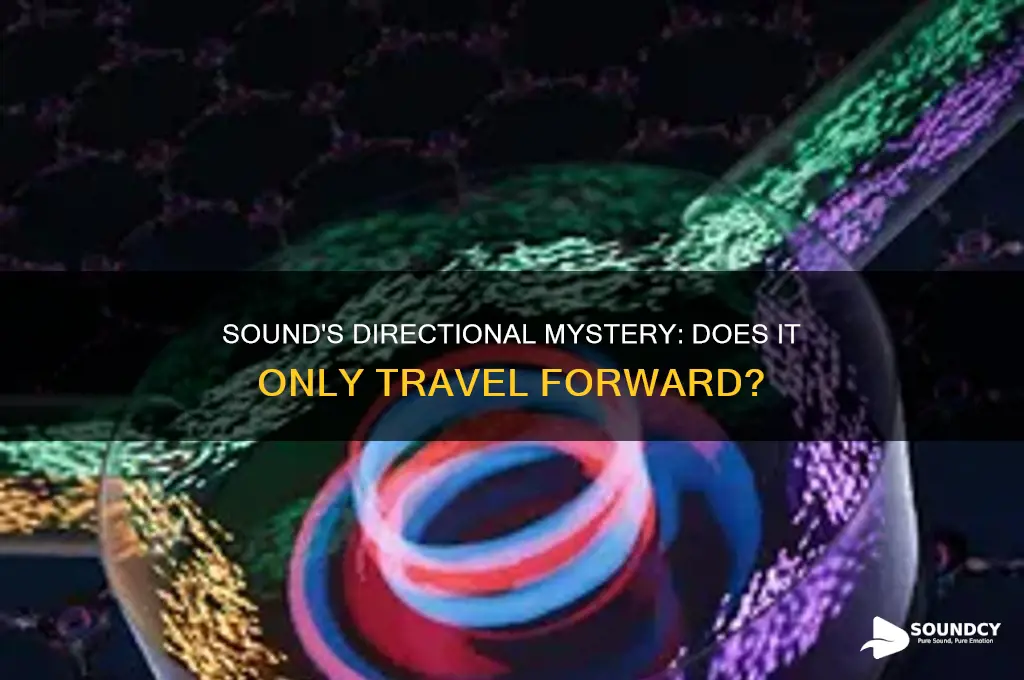 does sound only travel forward