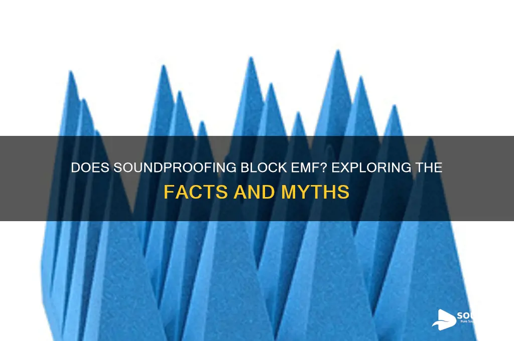 does sound proof block emf