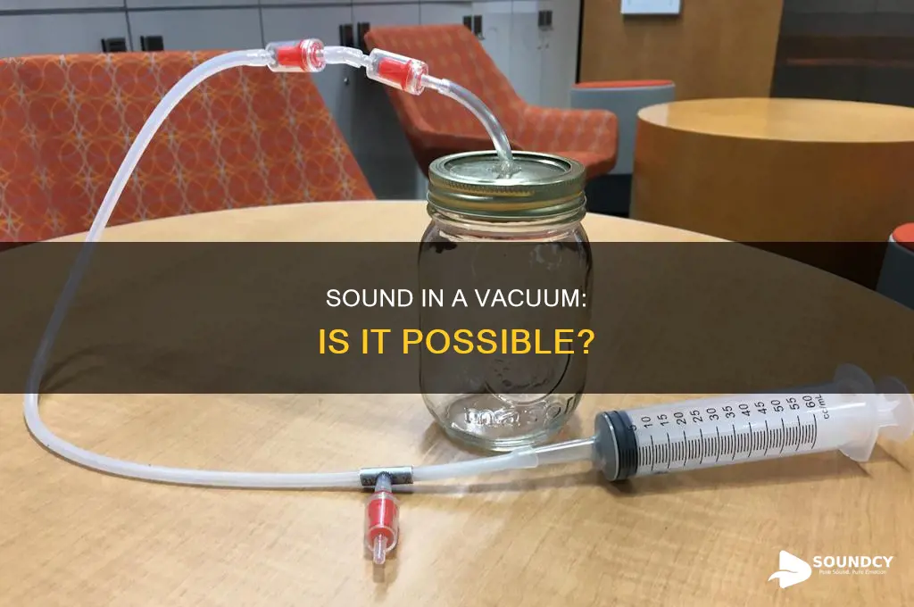 does sound propagate in a vacuum