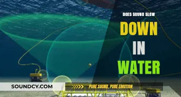 Sound in Water: Slower, but Why?