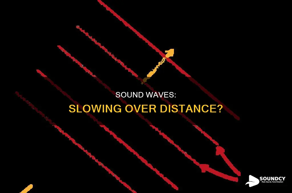 does sound slow down over distance