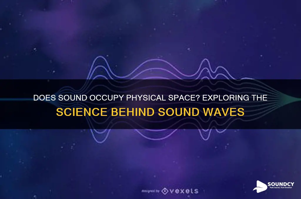 does sound take up space