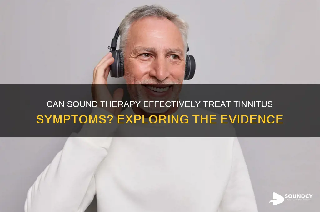 does sound therapy cure tinnitus