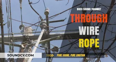 How Sound Travels Through Wire Ropes