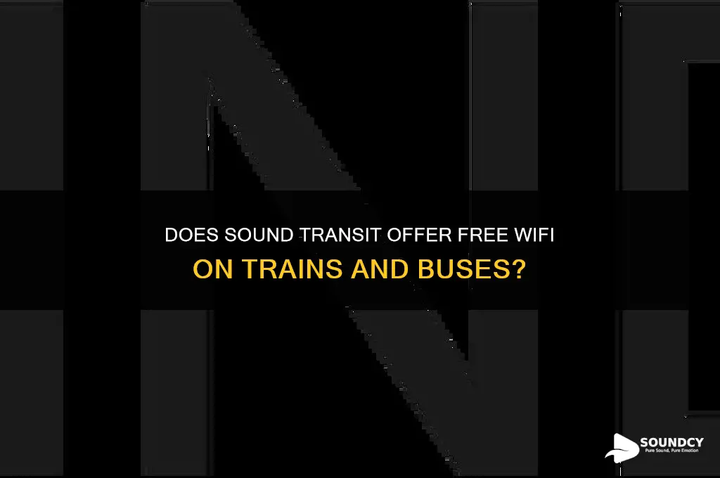 does sound transit have wifi