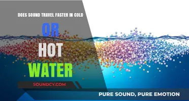 Cold vs. Hot Water: Which Speeds Up Sound Travel?