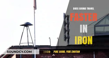 Sound Speed in Iron: Does It Change?