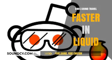 Sound Speed in Liquids: Faster or Slower?