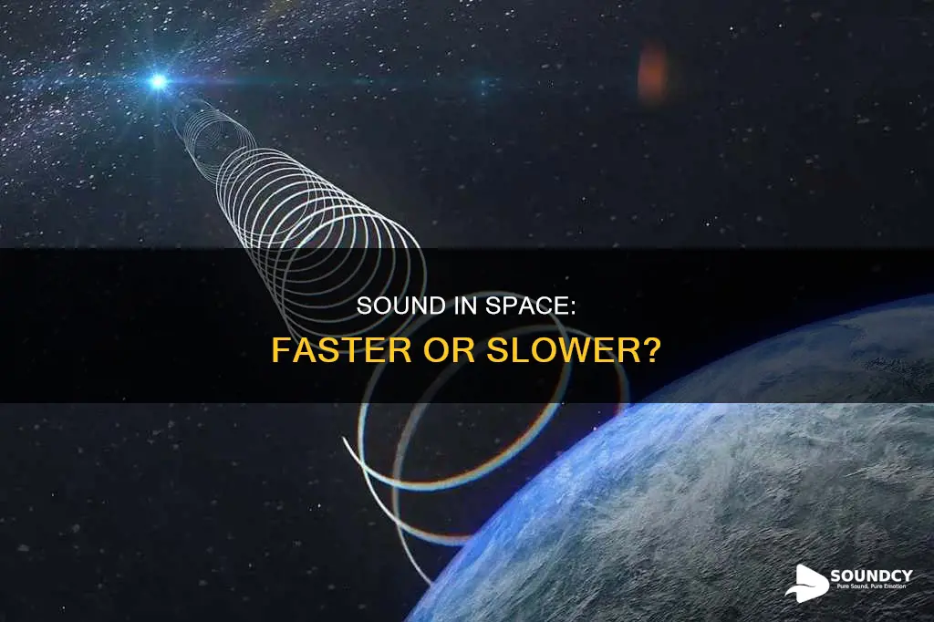 does sound travel faster in space