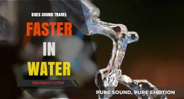 Sound in Water: Faster Travel?