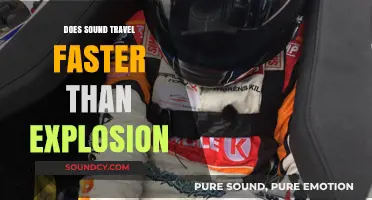 Sound vs Explosion: Who Wins the Speed Race?
