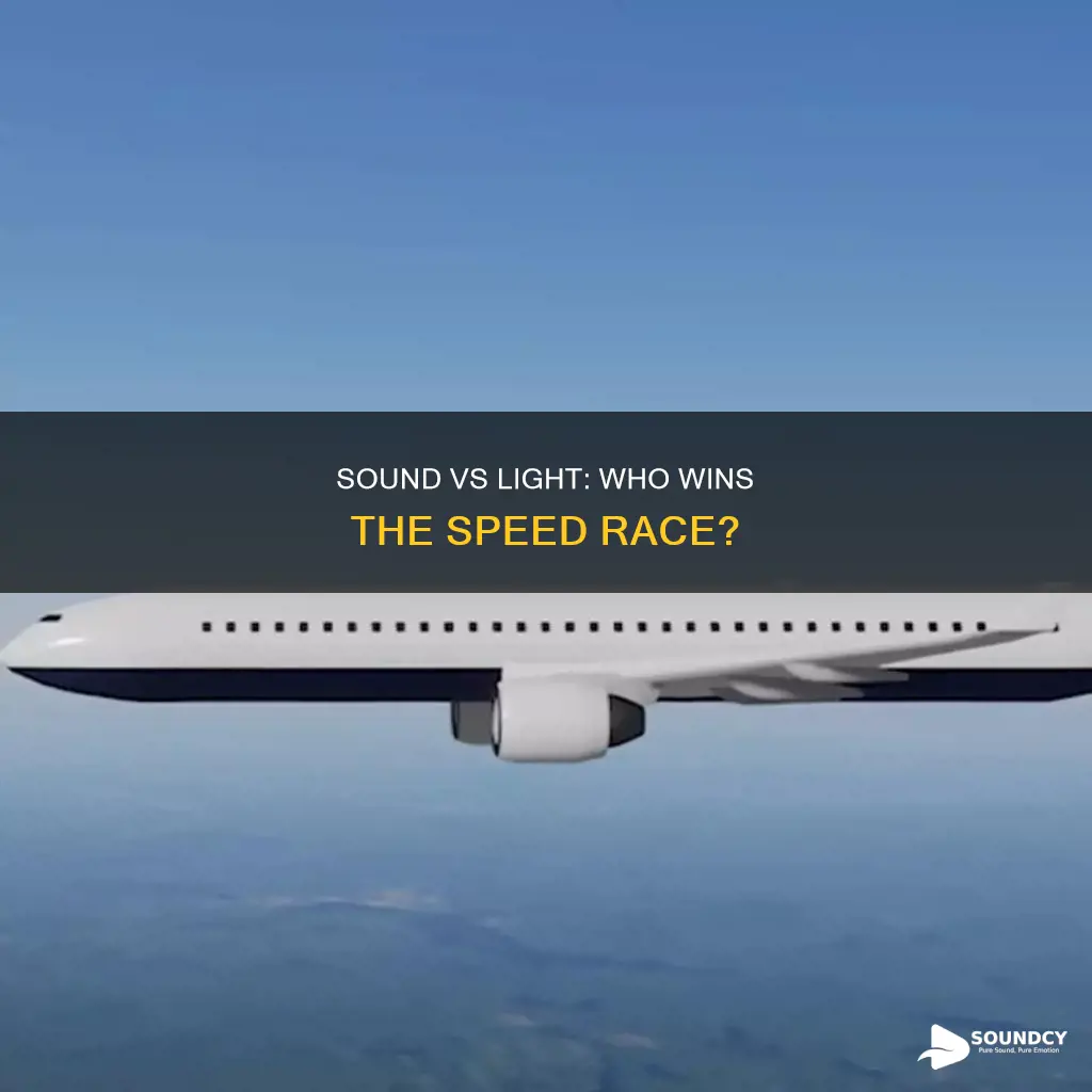 does sound travel faster than light