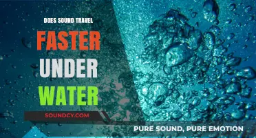 Sound Underwater: Faster or Slower?