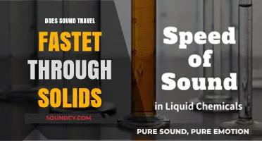 Sound Speed: Solids vs. Other Mediums