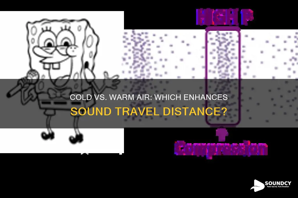 does sound travel further in cold or warm air