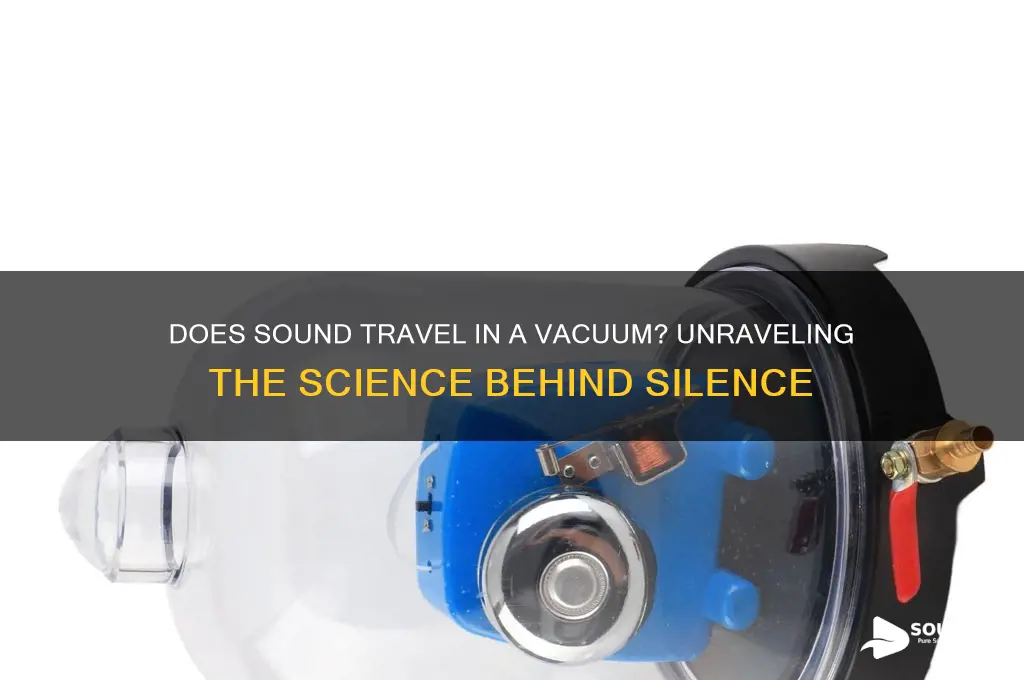 does sound travel in vaccum